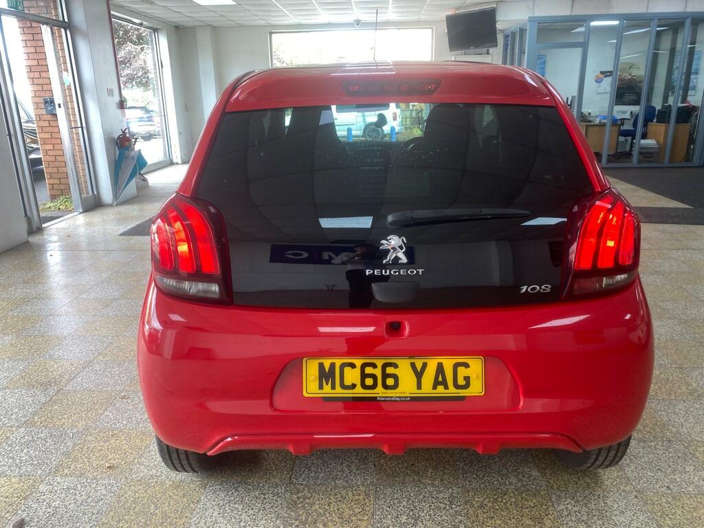 Peugeot 108 1.2 Puretech Allure Euro 6 Red #6