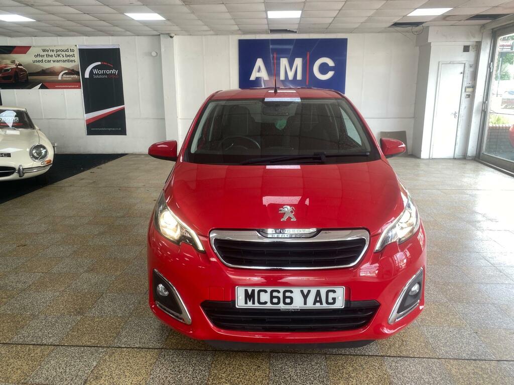 Peugeot 108 1.2 Puretech Allure Euro 6 Red #2