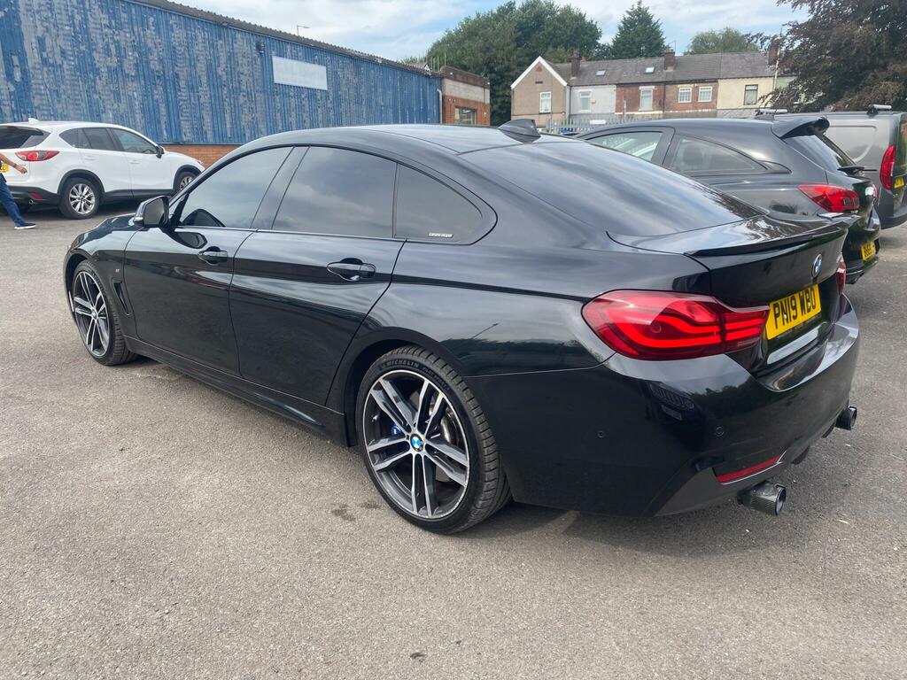 BMW 4 Series Gran Coupe M Sport Black #4