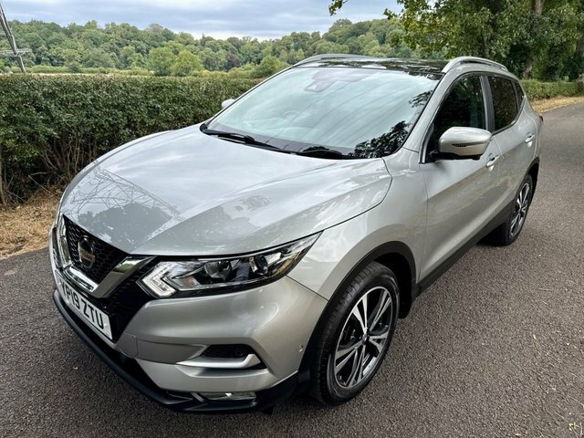 Nissan Qashqai 1.3 Dig-t N-connecta Suv Euro 6 YP19ZTU Silver #2