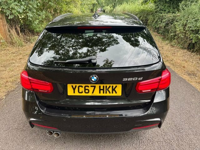 BMW 3 Series 2.0 320D M Sport Touring Euro 6 S YC67HKK Black #5