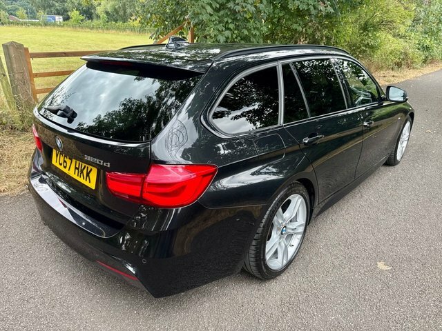 BMW 3 Series 2.0 320D M Sport Touring Euro 6 S YC67HKK Black #4