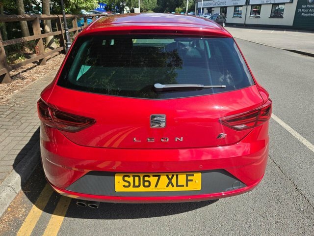 Seat Leon 1.4 Ecotsi Fr Technology Hatchback Dsg Red #5