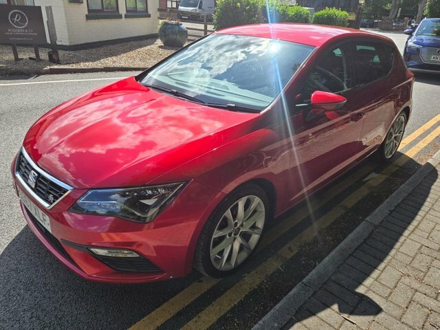 Seat Leon 1.4 Ecotsi Fr Technology Hatchback Dsg Red #2