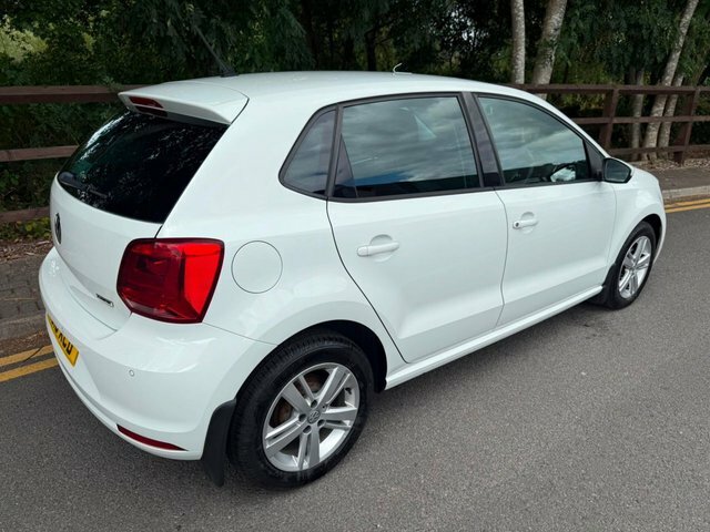 Volkswagen Polo 1.0 Bluemotion Tech Match Hatchback Man MJ16XCD White #5