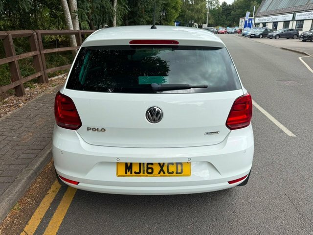 Volkswagen Polo 1.0 Bluemotion Tech Match Hatchback Man MJ16XCD White #6