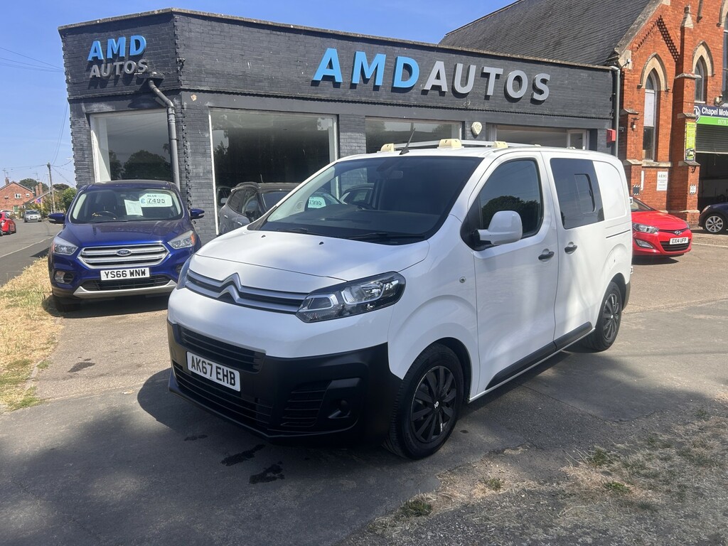 Citroen Dispatch 1.6 Bluehdi 1000 Enterprise Xs White
