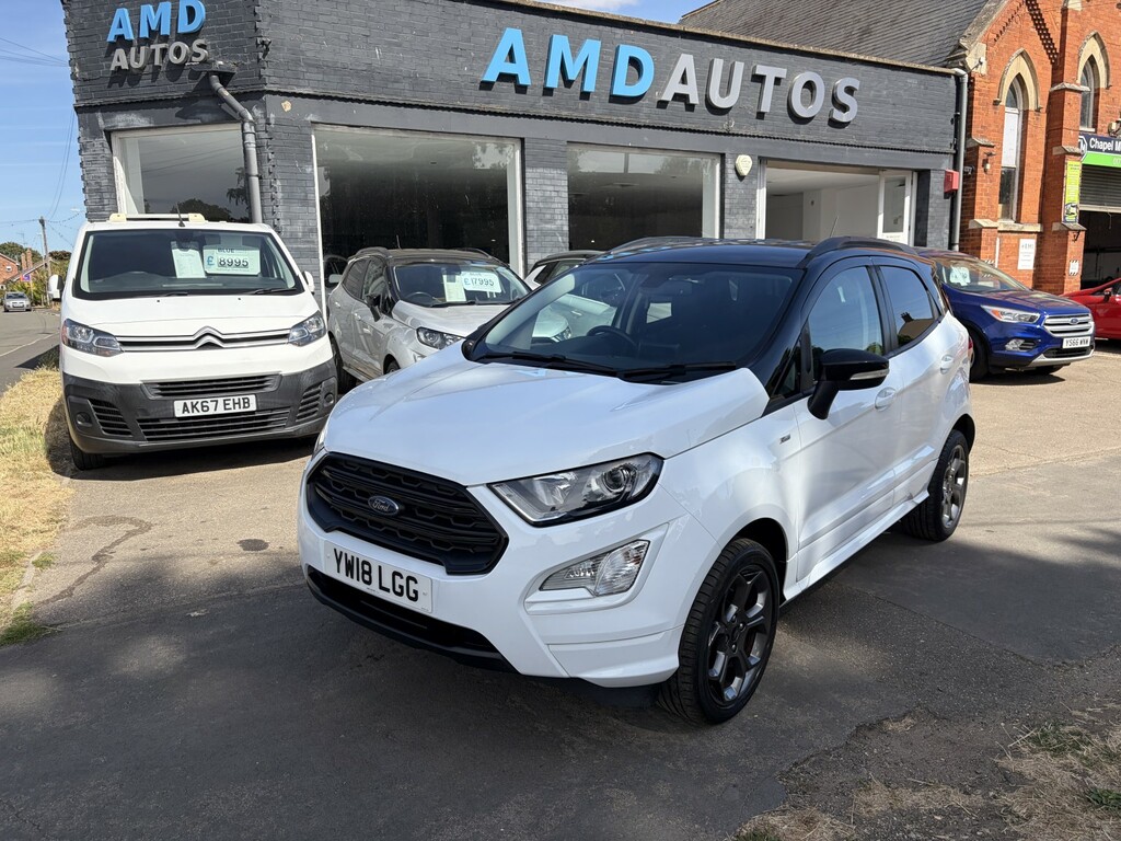 Ford Ecosport 1.0 T Ecoboost St-line White
