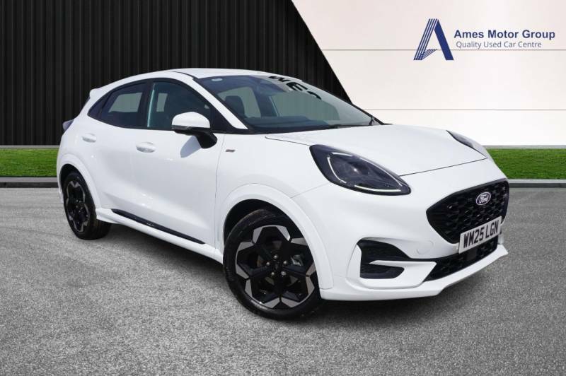 Ford Puma 1.0 Ecoboost Hybrid Mhev St-line X Dct White