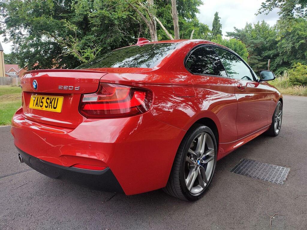 BMW 2 Series 2.0 220D M Sport Xdrive Euro 6 Ss Red #4