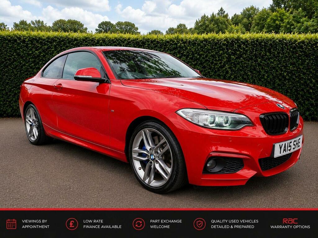 BMW 2 Series 2.0 220D M Sport Xdrive Euro 6 Ss Red