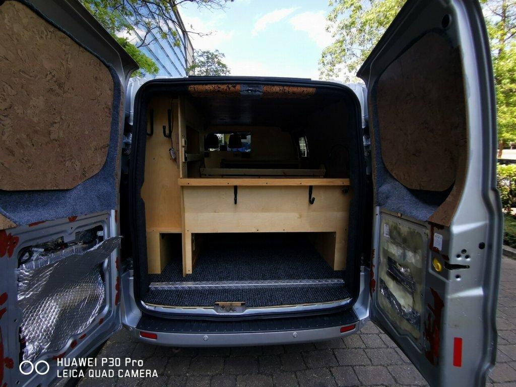 Ford Transit Custom 350 Tdci 125 L3 Lwb Single Cab Alloy Arborist Tipp Green #13