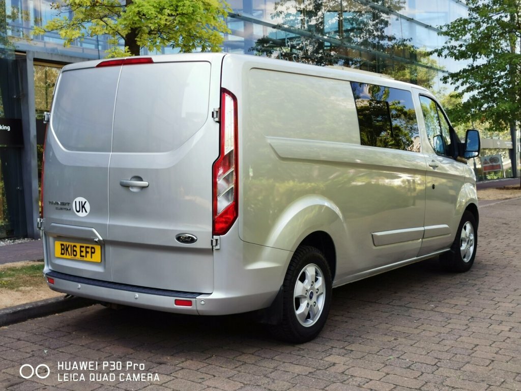 Ford Transit Custom 350 Tdci 125 L3 Lwb Single Cab Alloy Arborist Tipp Green #6