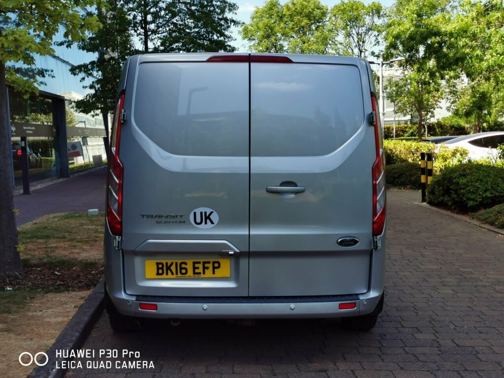 Ford Transit Custom 350 Tdci 125 L3 Lwb Single Cab Alloy Arborist Tipp Green #5