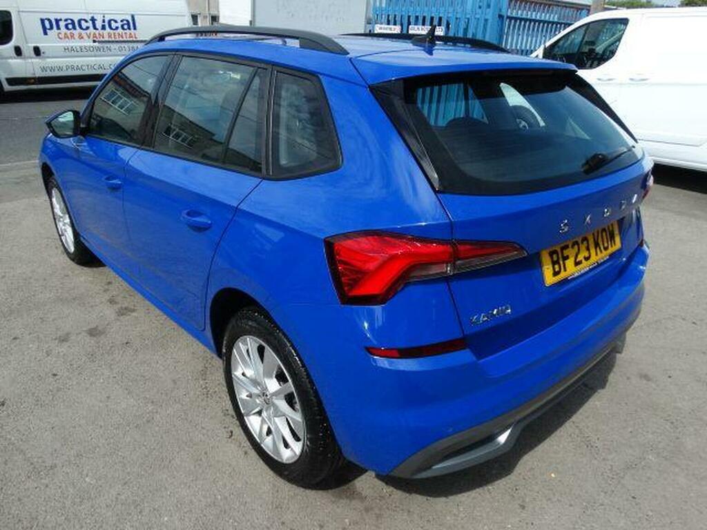 Skoda Kamiq 1.0 Tsi Se Dsg Euro 6 Ss 2023 BF23KOW Blue #4