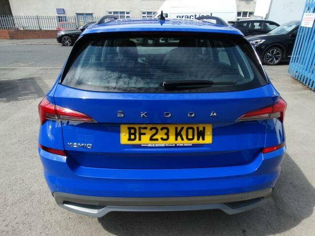Skoda Kamiq 1.0 Tsi Se Dsg Euro 6 Ss 2023 BF23KOW Blue #5