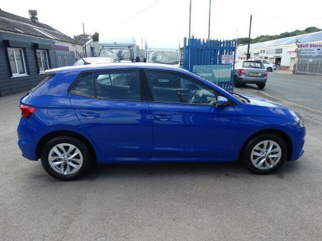 Skoda Fabia 1.0 Mpi Se Comfort Euro 6 Ss 2023 Blue #5