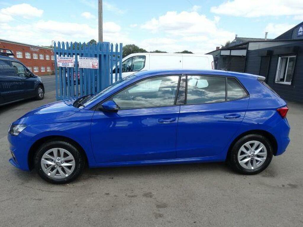 Skoda Fabia 1.0 Mpi Se Comfort Euro 6 Ss 2023 Blue #4