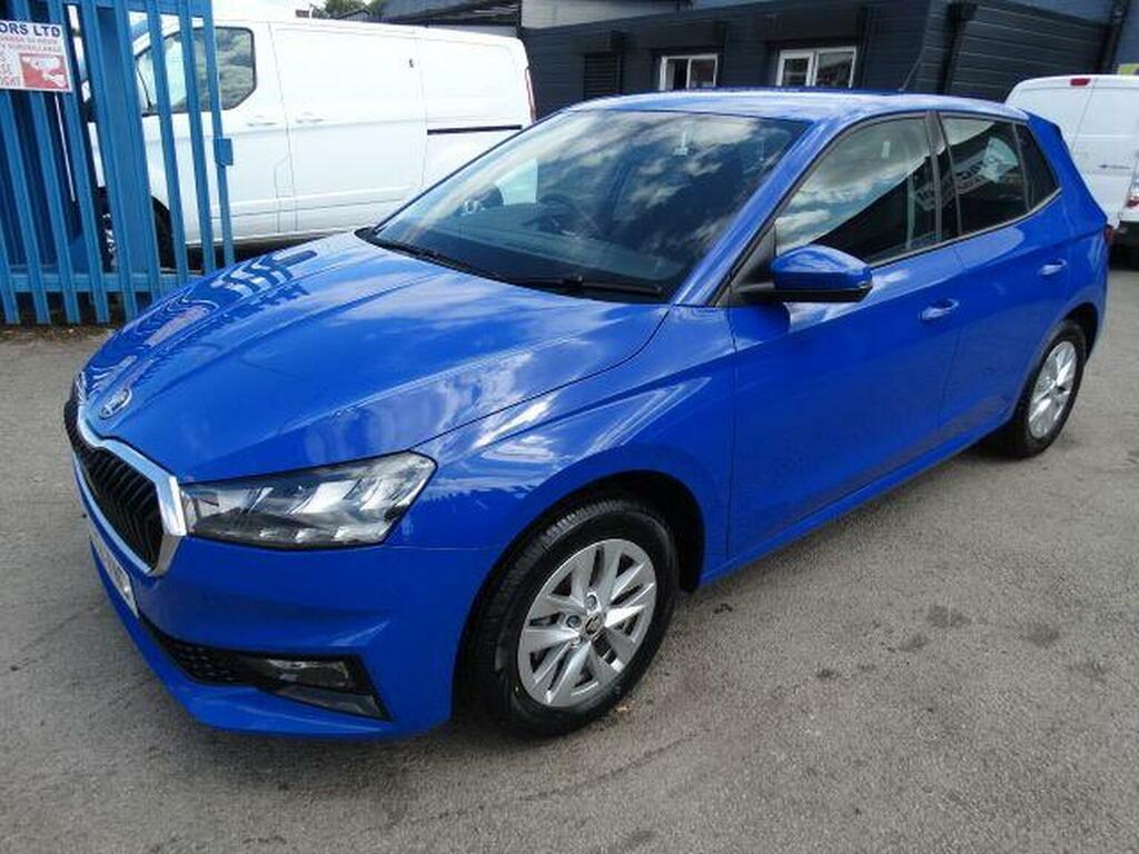 Skoda Fabia 1.0 Mpi Se Comfort Euro 6 Ss 2023 Blue