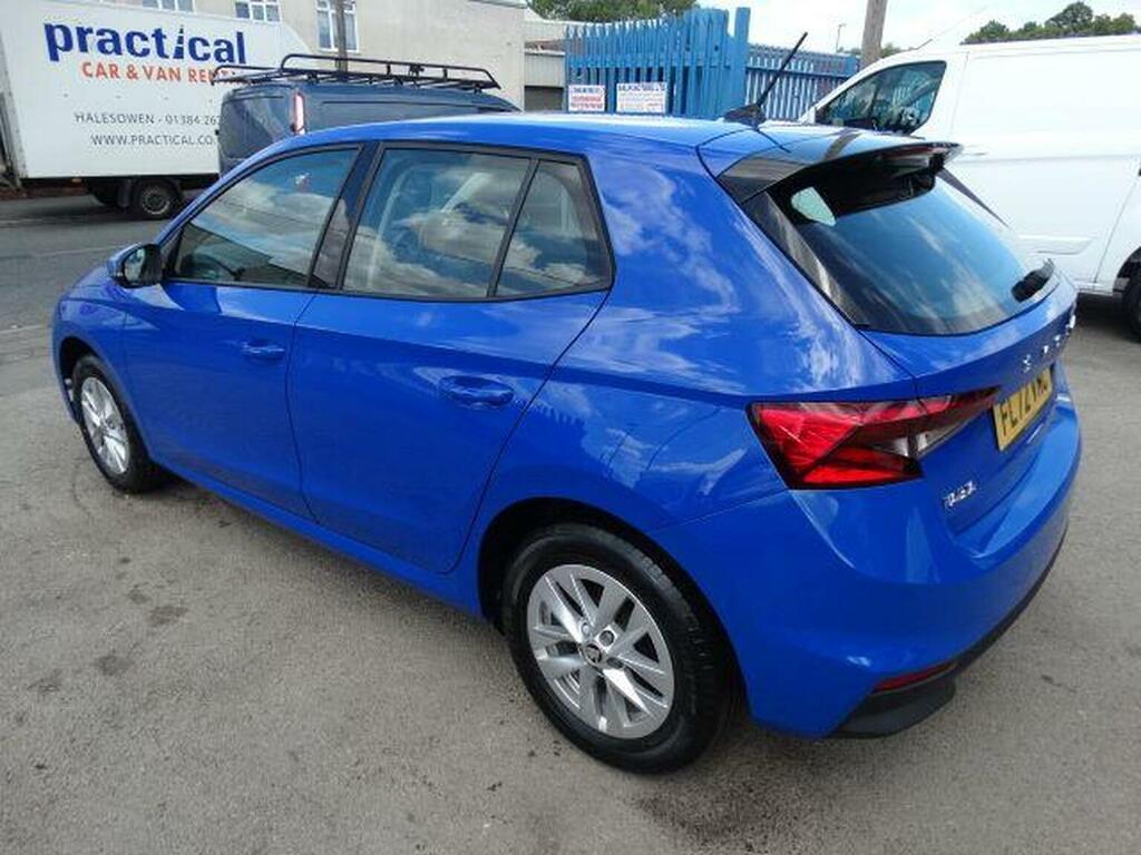 Skoda Fabia 1.0 Mpi Se Comfort Euro 6 Ss 2023 Blue #6