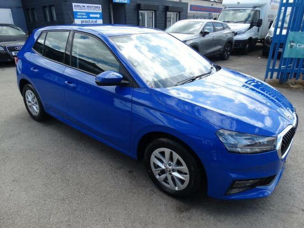 Skoda Fabia 1.0 Mpi Se Comfort Euro 6 Ss 2023 Blue #3