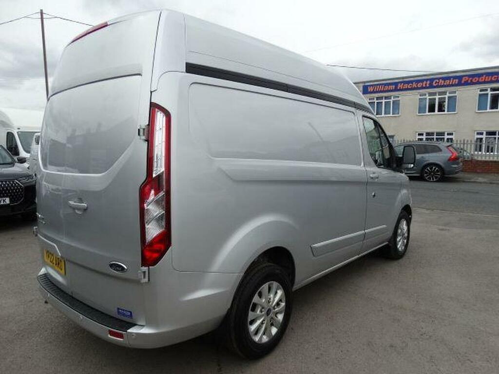 Ford Transit Custom 2.0 280 Ecoblue Limited L1 H2 Euro 6 Ss 20 YP22ARO Silver #6
