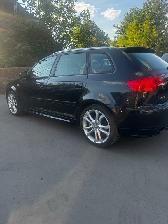 Audi A3 2.0 Tfsi Sport Sportback Quattro Black #4