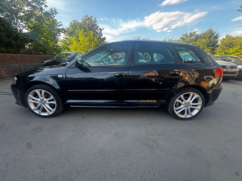 Audi A3 2.0 Tfsi Sport Sportback Quattro Black #6