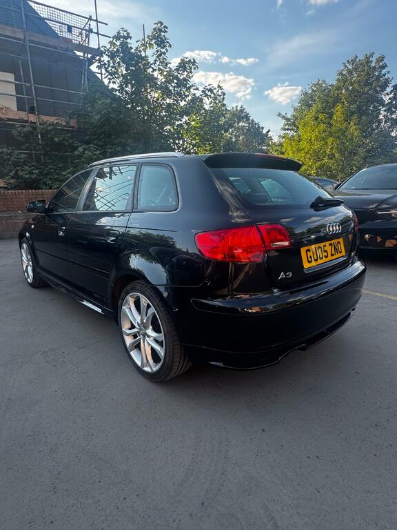 Audi A3 2.0 Tfsi Sport Sportback Quattro Black #5