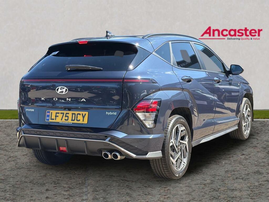 Hyundai Kona 1.6 Hybrid 129 N Line Dct LF75DCY Blue #3