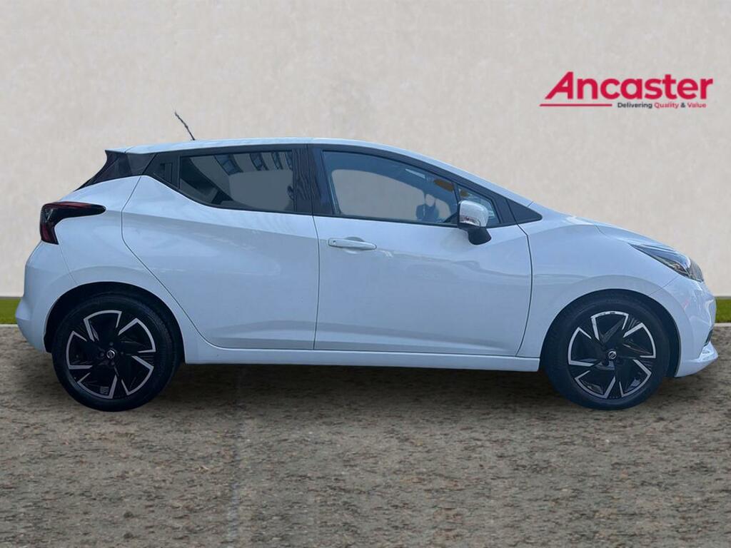 Nissan Micra 1.0 Ig-t 92 Acenta Cvt White #2