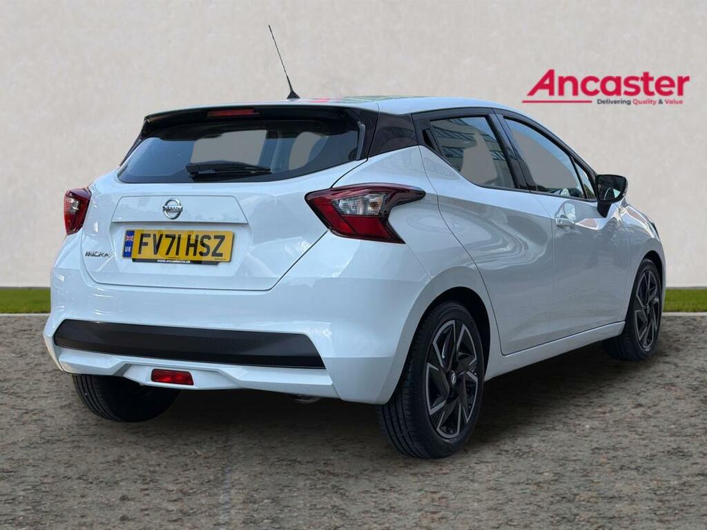 Nissan Micra 1.0 Ig-t 92 Acenta Cvt White #3