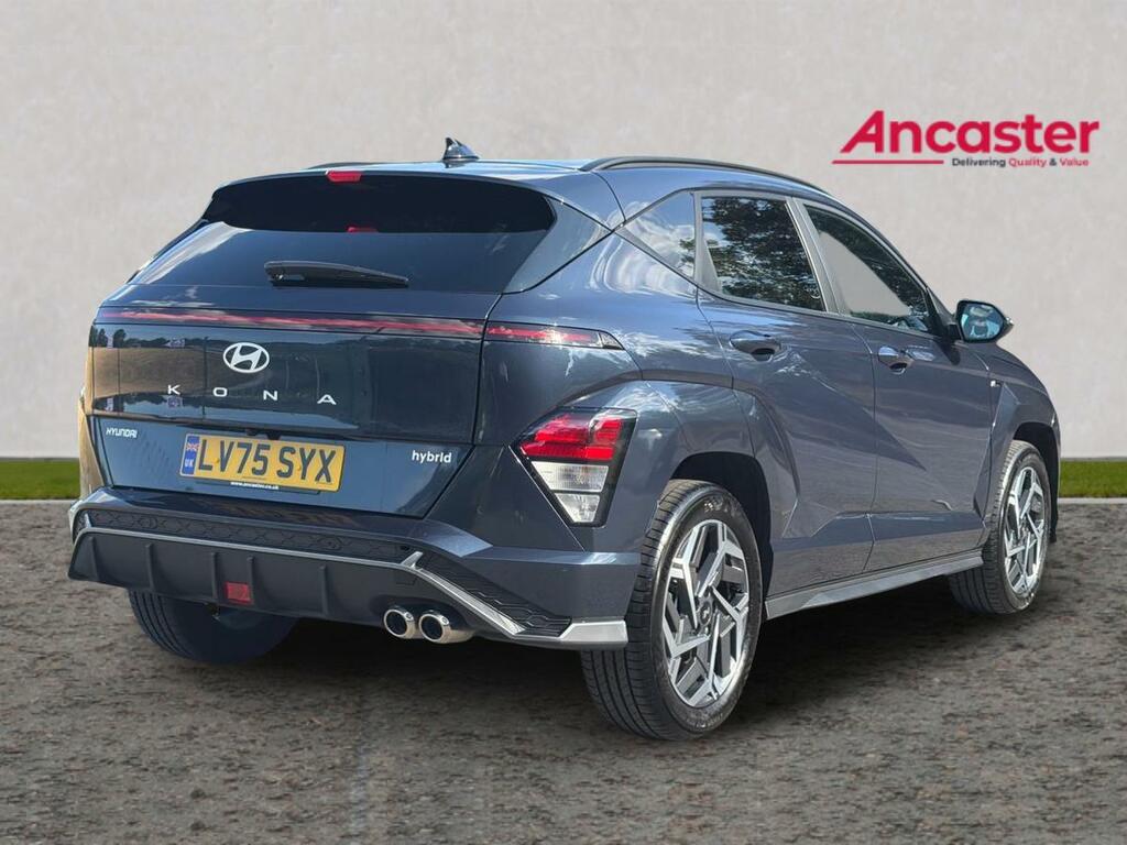 Hyundai Kona 1.6 Hybrid 138 N Line Dct Blue #3