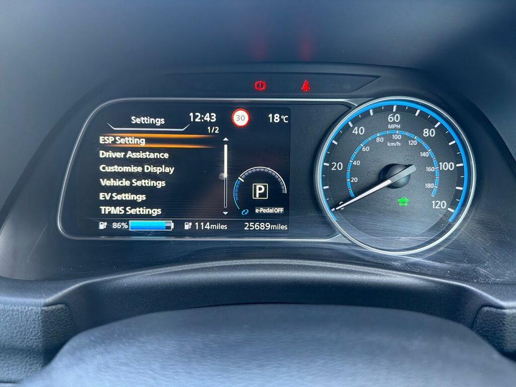 Nissan Leaf 110Kw Acenta 40Kwh 6.6Kw Charger Red #20