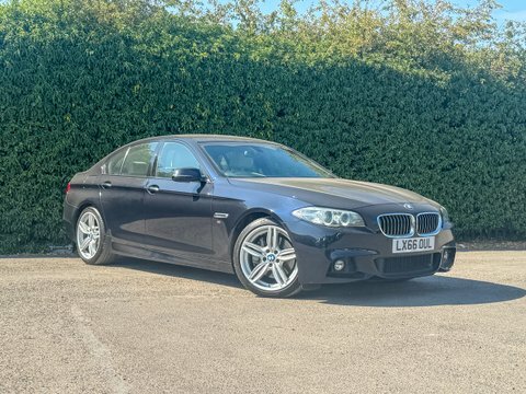 BMW 5 Series 530D M Sport Black #3
