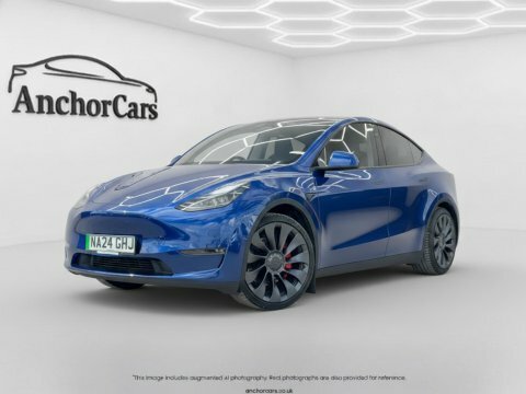 Tesla Model Y Dual Motor Performance Blue