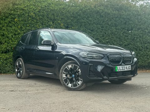 BMW iX3 80Kwh M Sport LL22HJG Black #2