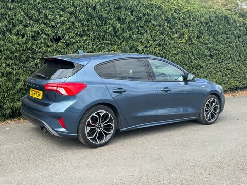 Ford Focus 1.0T Ecoboost St-line YS69YSK Blue #4