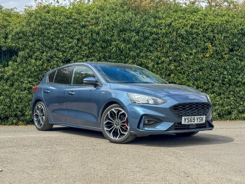 Ford Focus 1.0T Ecoboost St-line YS69YSK Blue #3