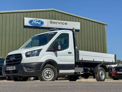 Ford Transit Custom Tipper Mwb L2 MA74NZN White