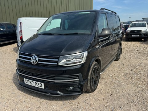 Volkswagen Transporter Sportline Crew Cab Black #3
