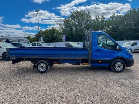 Ford Transit Custom Dropside Xlwb L4 MX70UXH Blue #4