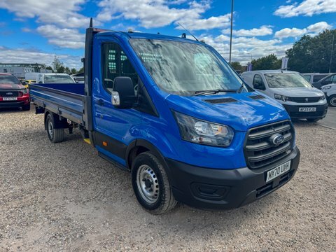 Ford Transit Custom Dropside Xlwb L4 MX70UXH Blue #3