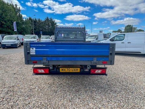 Ford Transit Custom Dropside Xlwb L4 MX70UXH Blue #6
