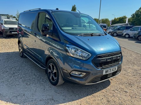 Ford Transit Custom Swb L1h1 WK71XCN Blue #4