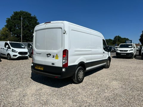 Ford Transit Custom Lwb L3h2 Medium HJ22JFX White #4