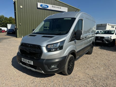Ford Transit Custom Mwb L2h2 Medium VK23WUT Silver #2