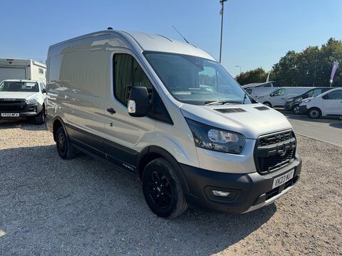 Ford Transit Custom Mwb L2h2 Medium VK23WUT Silver #4
