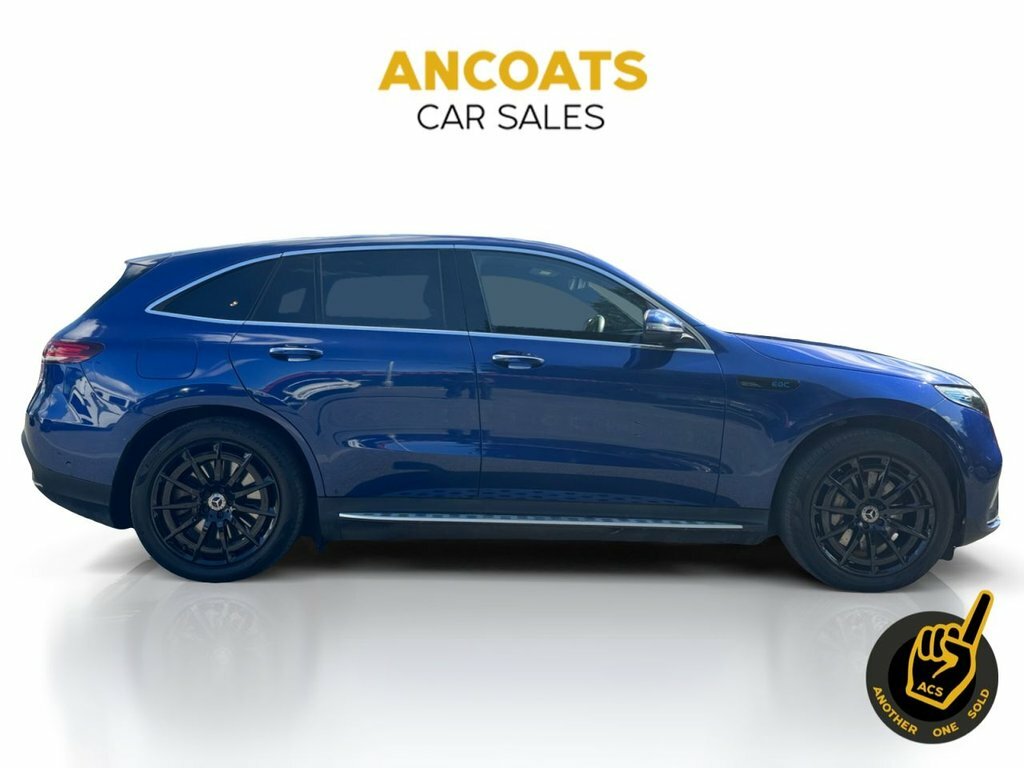 Mercedes-Benz EQC Suv Blue #6