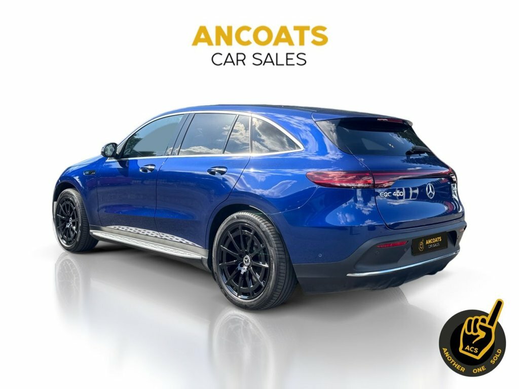 Mercedes-Benz EQC Suv Blue #3